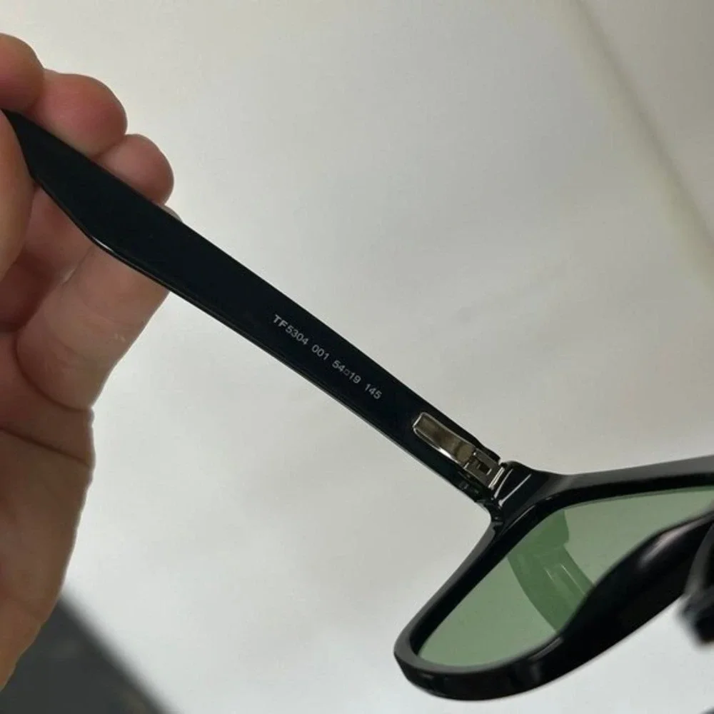 Tom Ford Sunglasses Mens OSFA Black Polarized Casual TF5304 Summer Beach Luxury